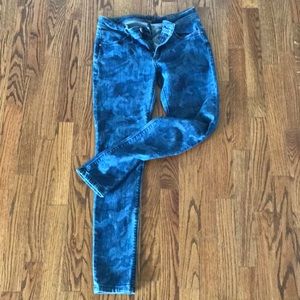 DL 1961 camo print jeans, size 28